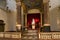 BARCELONA, SPAIN - MAY 16, 2017: Interior of the catholic Church of Our Lady of Bethlehem Iglesia de La Madre de Dios de Belen in