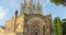 BARCELONA, SPAIN MAY 27, 2017:Tibidabo church at the top of tibidabo hill, Barcelona, Spain