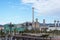 Barcelona, Spain-November 1, 2023. TERSA Biogas Energy Utilization Plant, production and commercialization of electric energy,