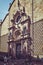 Barcelona, Spain, September 20, 2019. Unidentified people walking on the street Gothic Quarter in Barcelona, Catalonia, Spain.