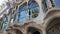 Barcelona, Spain - September 2018: Casa Batllo facade, many unidentified tourists in front of famous building. Art