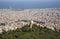 Barcelona from Tibidabo hill