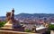 Barcelona. View of the city from Montjuic.