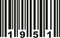 Barcode 1951 vector