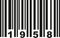 Barcode 1958 vector