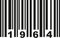 Barcode 1964 vector vector