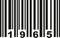 Barcode 1965 vector