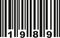 Barcode 1989 vector