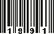 Barcode 1991 vector