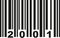 Barcode 2001 vector