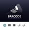 Barcode icon in different style