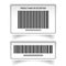 Barcode label sticker set