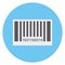 Barcode, product code Isolated Vector Icon which can be easily edited