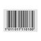 Barcode product distribution icon - vector