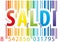 Barcode saldi sticker