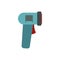 Barcode scanner icon, flat style