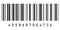 Barcode symbol icon. Vector illustration isolated on white background