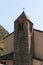 Bard, the Aosta Valley, Italy, Europe, church, bell tower, medieval, skyline