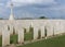 Bard Cottage Cemetery at Ypres, Flanders, Belgium - Landscape.