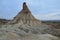 Bardenas Reales Desert in Navarra Spain Sunrise