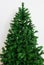 Bare artificial christmas tree