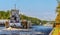 Barge on the Intercoastal Waterway - HDR