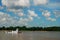 A barge on the Mississippi River