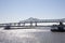 Barge on the Mississippi River