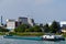 Barge on Rhine River