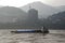 Barge on the Yangtze River