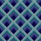 Bargello seamless vector pattern in blue colors, traditional italian embroidery, Imitation of needlepoint embroidery