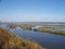 Barges on Upper Mississippi