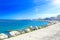 Bari  seasfront In Puglia, Italy