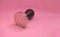 Barista Equipment coffee tamper on pink background