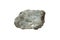 Barite mineral rock stone in hand. a mineral consisting of barium sulfate