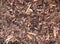 Bark mulch background, outdoor wallpaper