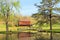 Barn across the pond