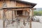 Barn cowboy stable wild west frontier Arizona US