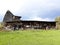 Barn cowshed ancient damaged roof bad running farm