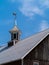 Barn Cupola with Cow Weathervane