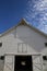 Barn entrance and Brilliant Blue Sky