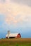 Barn and Evening Sky