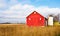 Barn And Field