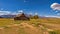 Barn in front of the Teton Range