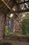 Barn interior, England