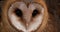 Barn Owl, tyto alba, Portrait of Adult Looking around, Normandy in France,