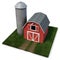 Barn and Silo