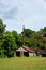 Barn with Smoke Stack