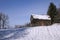 Barn and Snow