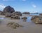 Barnacles and tidal rocks, Ecola State Park, Oregon